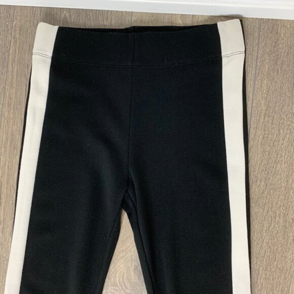 Aritzia Babaton Neil Tuxedo Leggings Stripes Pants High Waist Ponte Skinny Leg - Picture 7 of 13